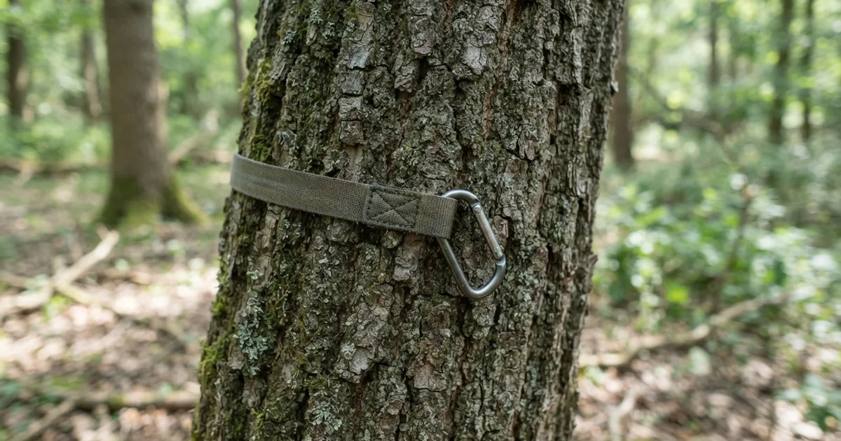 Drohne hängt im Baum fest nach einer Notlandung
