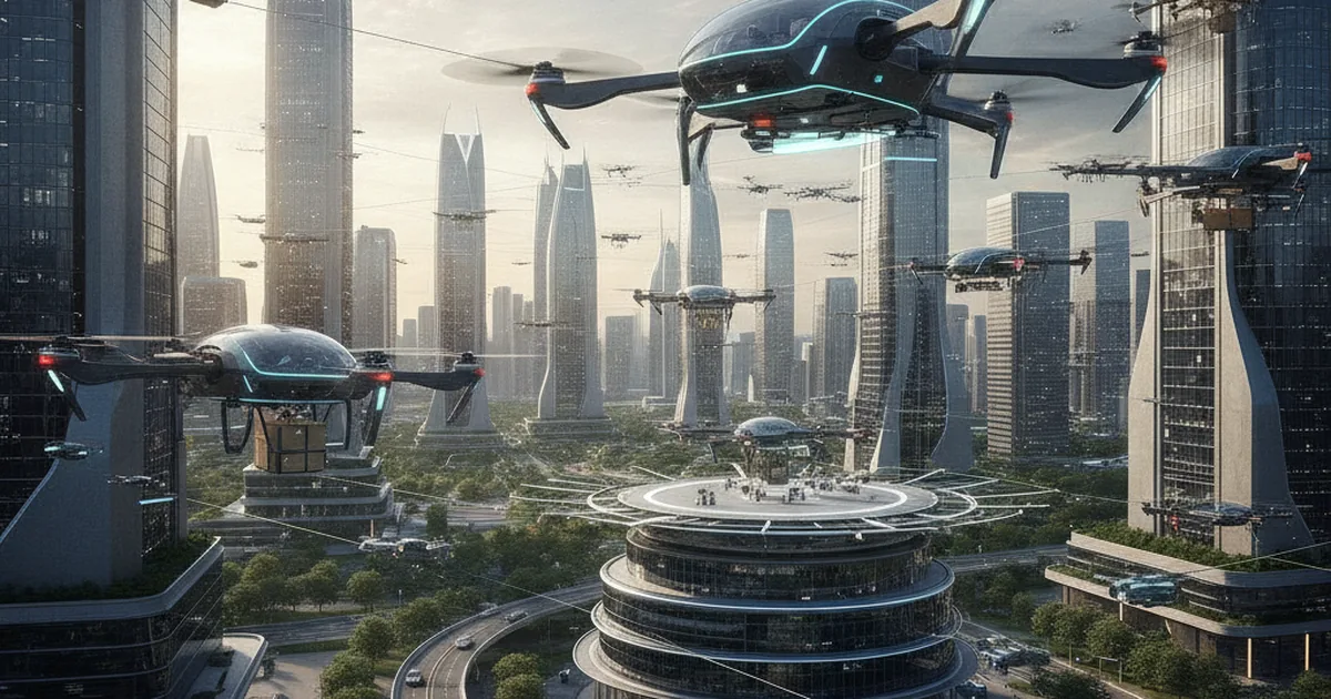 Drohnen-Technologien 2027: Ein Blick in die Zukunft des unbemannten Fliegens